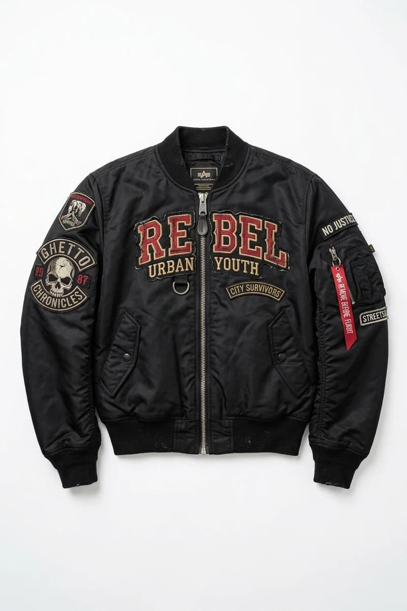 MA-1 Bomber Jacket — siyah