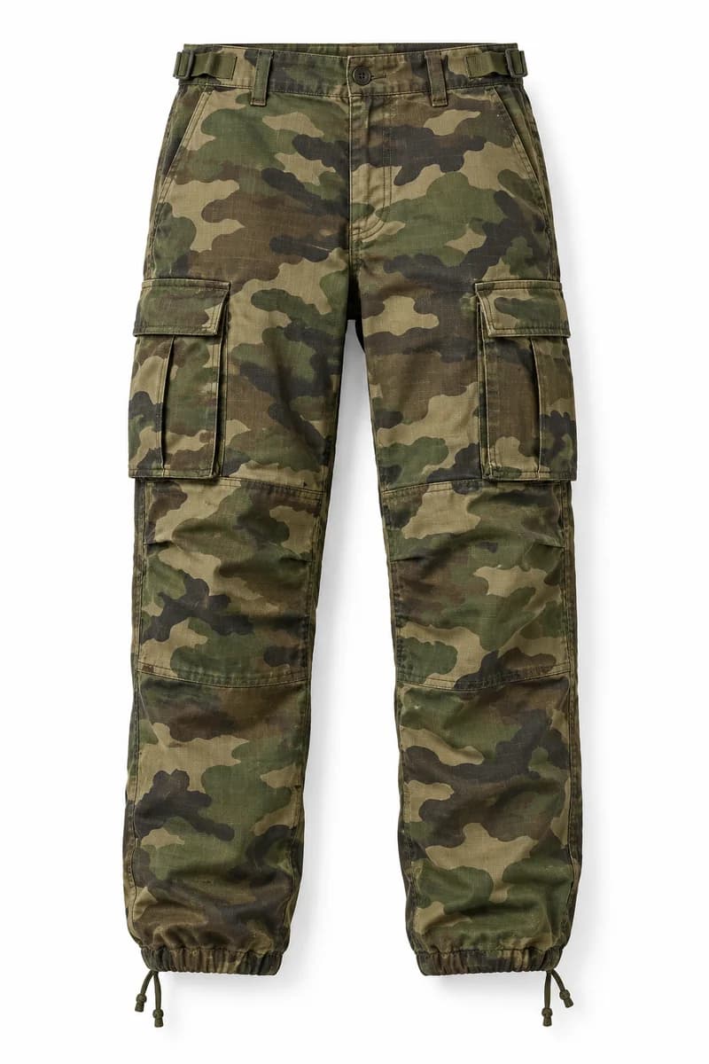 Tactical Camo Cargo — haki